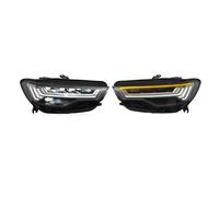 TWMEU Phare Feux Avants Pour A6 2012-2018 1 Paire De Phares À LED Plug And Play Avec Feux De Jour À LED Et Clignotants Dynamiques Phare Avant(2016-2018 led)