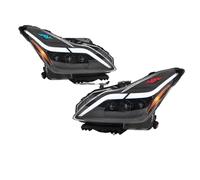 TWMEU Phare Feux Avants Pour Infiniti G37 Q60 Coupé 2 Portes 2008-2015 Phares À LED Phares Avant Feux Avant Clignotants Phare Avant(Pair For RHD)