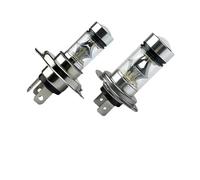 TWMEU Phares Antibrouillard Auto Ampoules LED H4 H7 100 W Super Lumineuses 20 SMD Pour Feux De Jour Et De Route Feux De Croisement Et De Route 6000 K(*H1*)