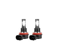 TWMEU Phares Antibrouillard Auto Pour Mitsubishi Pour ASX 2010-2015 2 Pièces 12000LM H11 LED Antibrouillard Ampoules 12V Sans Ventilateur Feux 6000K Blanc(360 Degree Lighting)