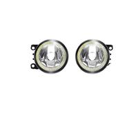 TWMEU Phares Antibrouillard Auto Pour Suzuki Pour Jimny Pour Grand Pour Swift 2 X Angel Eye Feux Antibrouillard Pare-chocs Avant Voiture Halo Anneau Feu DRL(White and Red)
