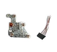 TWMEU Support Lampe Feu Arrière Pour Benz W204 2007 - 2010 A2048201500 A2048201600 Circuit Imprimé Prise Feu Arrière Gauche Droite Avec Ampoules Câblage Platine Feu Arriere(Left With Wiring)