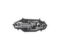 TWMEU Support Lampe Feu Arrière Pour Citroen Pour Berlingo Pour Peugeot Pour Partner Pour Combo E 2018-On 9819235880 9820554880 Circuit Imprimé Feu Arrière Droit Ou Gauche Platine Feu Arriere(L)