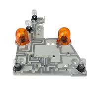 TWMEU Support Lampe Feu Arrière Pour W211 2003 - 2006 A2118200177 A2118200377 Feu Arrière Gauche Droit Porte-ampoule Côté Passager Circuit Imprimé Platine Feu Arriere(1pc Left)