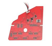 TWMEU Support Lampe Feu Arrière Pour Nissan Pour Qashqai J10 + 2 2006 - 2014 Ampoule Arrière B003339B B003338B Circuit Imprimé D'éclairage De Stop Arrière Platine Feu Arriere(Right)