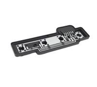 TWMEU Support Lampe Feu Arrière Pour VW Pour Caddy 2004-2014 Feu Arrière Gauche Droite Porte-ampoule Circuit Imprimé Accessoires Voiture 2K5945257A 2K5945258A Platine Feu Arriere(Left)