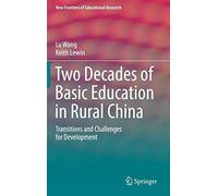 Two Decades Of Basic Education In Rural China