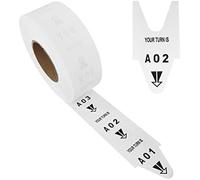Two-Digit Roll Ticket Queue for Distributor Ticket Waiting for Code Management (2 Digits/A00-E99/2000 Ticket Number)