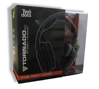 Two Dots Écouteurs Gaming Headset Stéréo Tornado 2.0 Camo PS4/Xbox One