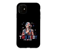 Two Fiddy 250 Anniversary George Washington July 4th Coque pour iPhone 11