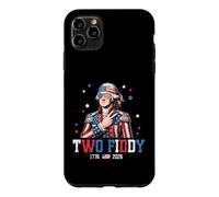Two Fiddy 250 Anniversary George Washington July 4th Coque pour iPhone 11 Pro Max
