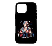 Two Fiddy 250 Anniversary George Washington July 4th Coque pour iPhone 16 Pro Max
