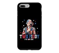Two Fiddy 250 Anniversary George Washington July 4th Coque pour iPhone 7 Plus/8 Plus