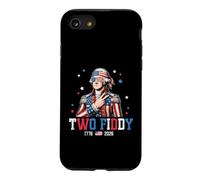 Two Fiddy 250 Anniversary George Washington July 4th Coque pour iPhone SE (2020) / 7/8
