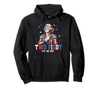 Two Fiddy 250 Anniversary George Washington July 4th Sweat à Capuche