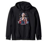 Two Fiddy 250 Anniversary George Washington July 4th Sweat à Capuche