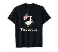 Two Fiddy Silly Goose 4 Juillet - Anniversaire 2 Fiddy T-Shirt