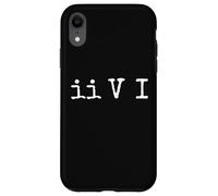 Two Five One II V I Jazz Chord Progress Music Coque pour iPhone XR