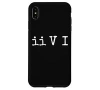 Two Five One II V I Jazz Chord Progress Music Coque pour iPhone XS Max