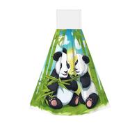 Two Happy Pandas Lingettes à main en velours corail - Chiffons de nettoyage absorbants pour cuisine, salle de bain, voiture, camping - Usage domestique