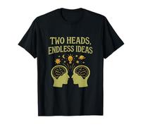 Two Heads Endless Ideas Astrologie Zodiac Graphic T-Shirt