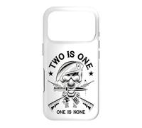 Two is One, One is None - Préparation, Militaire, Motivation Coque pour iPhone 17 Pro