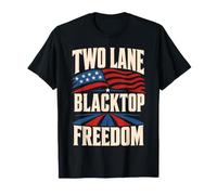 Two Lane Blacktop Freedom T-Shirt Route Américaine T-Shirt