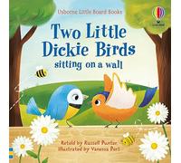 Deux petits oiseaux perchés sur un mur – Livre cartonné – Usborne