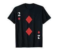 Two of Diamonds Deck of Cards Costume d'halloween T-Shirt