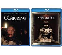 Two Of The Scariest Warrens Case Files (Based On True Events)- The Conjuring (Blu-Ray) + Annabelle Creation (Blu-Ray)