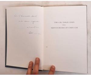 two or three lines from sketch books of chen chi
