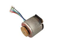Two-phase Four-wire 20mm Circular Stepper electronic starter with 11-gear, Copper Wheel 40 Ohms Stepper electronic starter Output Shaft 1.5 mm ICXLPMC