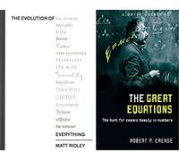 Two Physicists You Must Read Combo Pack of "The Evolution of Everything" and "The Great Equations"