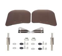 Two Pieces Motorcycle Hand Guard Plastic Replacement Professional Manufacturing with Enough Room for Brake Cables Bright Color and Stylish Design for Gold Wing Gl1800 from 2001