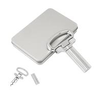 Two Prong Wine Bottle Overner - Extracteur en, outil de bar portable | Gadget de tire-bouchon classique, dissolvant compact de bière, ustensile sommelier léger, accessoire de cuisine, cé
