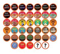 Two Rivers Coffee Mega Coffee Lovers - Lot de 40 dosettes compatibles avec les machines à café K Cup y compris les dosettes 2.0, Mega Coffee, TRC MS40