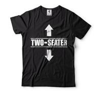 Two Seater Arrows Funny ColleHumor t Shirt Gift Tee Sarcastic T Shirt Men