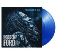 Two Shades Of Blue Vinyle Bleu Transparent Vinyle