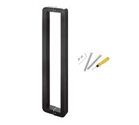 Two-Side Design Commercial Modern Entry Door Handle,Interior Exterior Door Pull Push Handle/Shower Glass Door Handles, Pull(Black,52.5cm(20.6in))