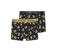 TWO SOON Sous-vêtements 'Pokémon' bleu marine / jaune / rouge / blanc, Taille 110-116