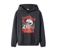 TWO SOON Sweat 'Fortnite' rouge / noir / blanc, Taille 122-128