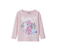 TWO SOON T-Shirt 'Bluey' bleu clair / rose / rosé / blanc, Taille 86-92