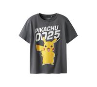 TWO SOON T-Shirt 'Pokémon' jaune / gris / blanc, Taille 110-116
