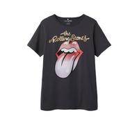TWO SOON T-Shirt 'Rolling Stones' jaune / rouge / noir, Taille 134-140