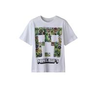 TWO SOON T-Shirt vert / noir / blanc, Taille 110-116