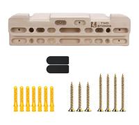 TWO STONES Planche à Suspendre en Bois avec Barre de Traction conçue pour l'escalade, Planche d'entraînement en Bois pour renforcer la Force et l'endurance (CJ-HB2050)