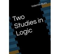 Two Studies In Logic (Publications In Mathematics)