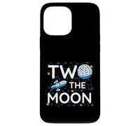 Two The Moon 2nd Planets Lover Cadeau d'anniversaire fusée Spatiale Coque pour iPhone 13 Pro Max