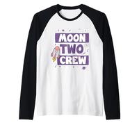Two the Moon Crew Rocket Galaxy Space Thème 2ème anniversaire Manche Raglan