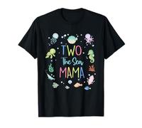 Two The Sea Mama 2ème anniversaire pour fille T-Shirt